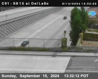 SB 15 at Del Lago bridge