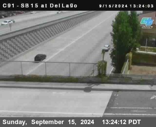 SB 15 at Del Lago bridge