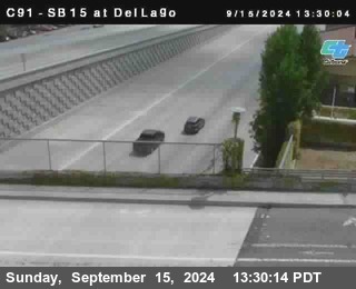 SB 15 at Del Lago bridge