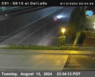 SB 15 at Del Lago bridge