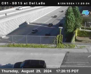 SB 15 at Del Lago bridge