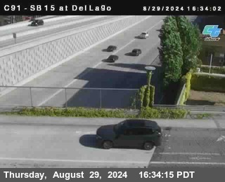 SB 15 at Del Lago bridge