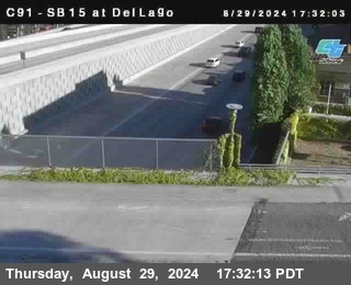 SB 15 at Del Lago bridge