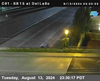 SB 15 at Del Lago bridge