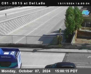 SB 15 at Del Lago bridge