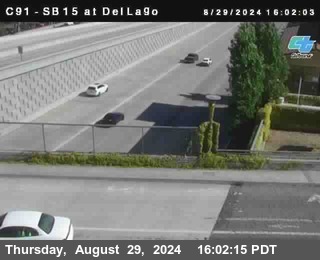 SB 15 at Del Lago bridge