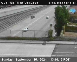 SB 15 at Del Lago bridge