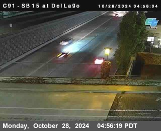 SB 15 at Del Lago bridge