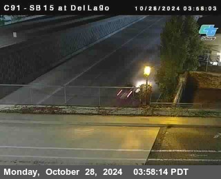 SB 15 at Del Lago bridge