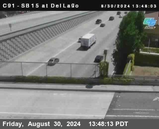 SB 15 at Del Lago bridge