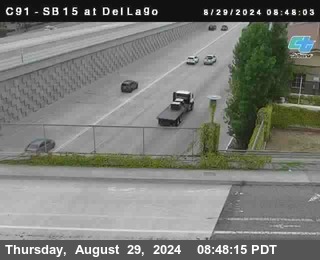 SB 15 at Del Lago bridge