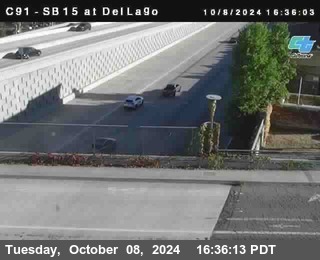 SB 15 at Del Lago bridge