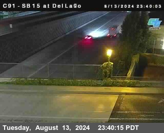 SB 15 at Del Lago bridge