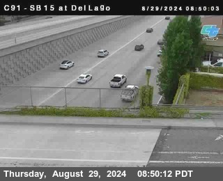 SB 15 at Del Lago bridge