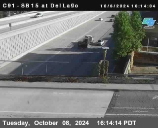 SB 15 at Del Lago bridge