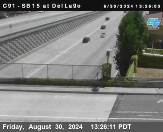 SB 15 at Del Lago bridge