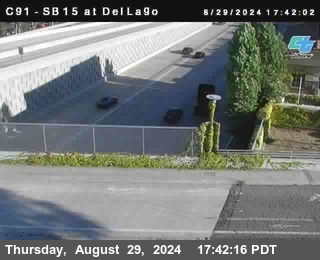 SB 15 at Del Lago bridge