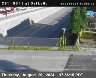 SB 15 at Del Lago bridge