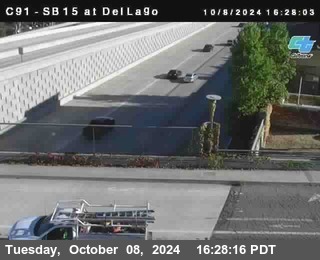 SB 15 at Del Lago bridge