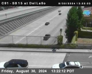 SB 15 at Del Lago bridge