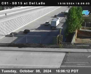 SB 15 at Del Lago bridge