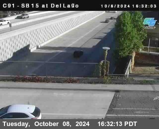 SB 15 at Del Lago bridge