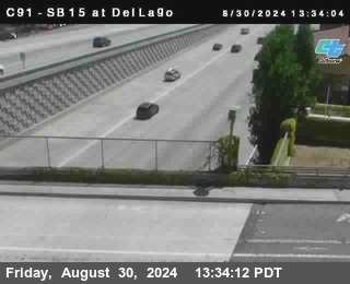 SB 15 at Del Lago bridge