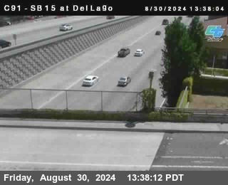 SB 15 at Del Lago bridge