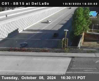 SB 15 at Del Lago bridge