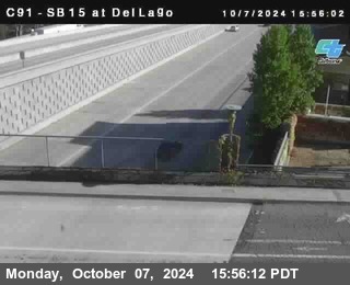 SB 15 at Del Lago bridge