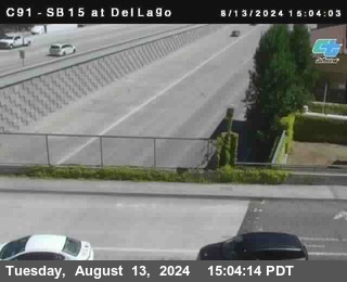 SB 15 at Del Lago bridge