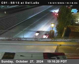 SB 15 at Del Lago bridge