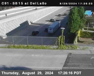 SB 15 at Del Lago bridge