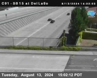 SB 15 at Del Lago bridge