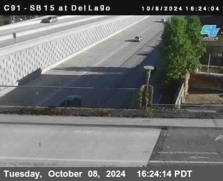 SB 15 at Del Lago bridge