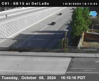 SB 15 at Del Lago bridge