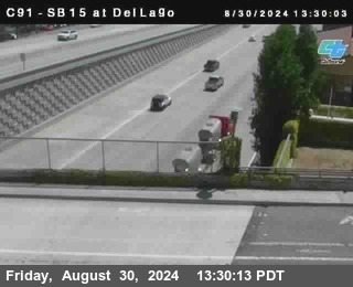 SB 15 at Del Lago bridge