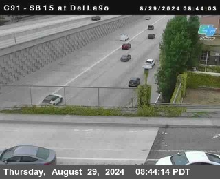 SB 15 at Del Lago bridge