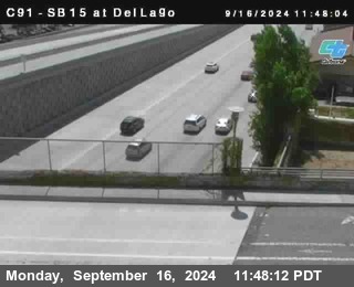 SB 15 at Del Lago bridge