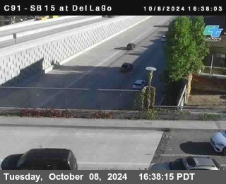 SB 15 at Del Lago bridge