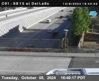 SB 15 at Del Lago bridge