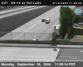 SB 15 at Del Lago bridge