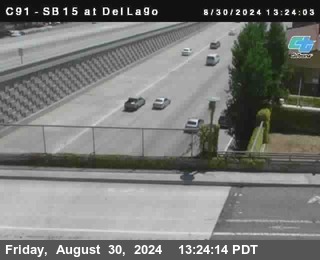 SB 15 at Del Lago bridge