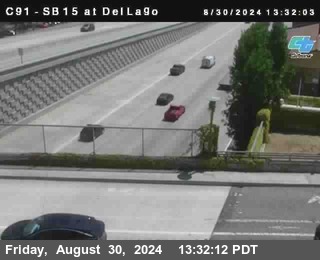 SB 15 at Del Lago bridge