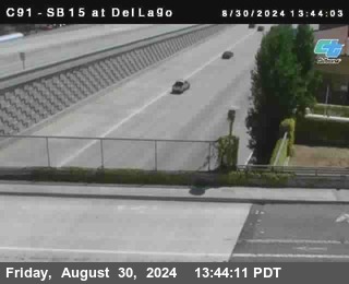 SB 15 at Del Lago bridge