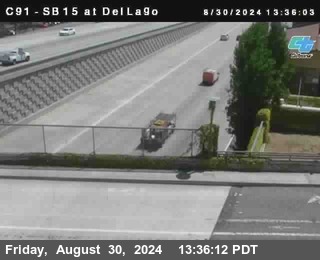 SB 15 at Del Lago bridge