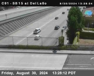 SB 15 at Del Lago bridge