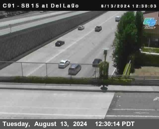 SB 15 at Del Lago bridge