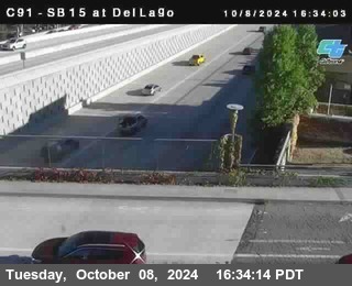 SB 15 at Del Lago bridge