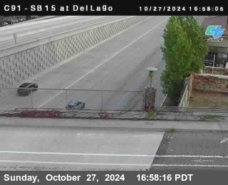 SB 15 at Del Lago bridge